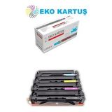 Eko Kartuş Hp Color Laserjet Pro Mfp M281FW (CF540X-CF541X-CF542X-CF543X) (203X) Set Muadil Toner