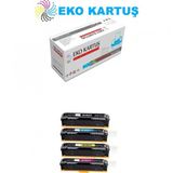 Eko Kartuş Hp Color Laserjet Pro Mfp M283CDW 207X(W2210) Set Chipsiz Muadil Toner