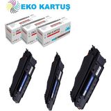 Eko Kartuş Hp Laserjet 1160LE Ekonomik Avantajlı 3’lü Paket Toner - Renkli
