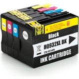 Eko Kartuş Hp Officejet 6600 (932XL-933XL) Muadil Kartuş, - Renkli