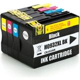 Eko Kartuş Hp Officejet 6700 Premium (932XL-933XL) Muadil Kartuş, - Renkli