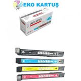 Eko Kartuş Hp Q3932A (CB380A-CB381A-CB382A-CB383A) (823A) Set Muadil Toner