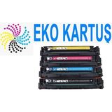 Eko Kartuş Hp T6B80A CF540A-CF541A-CF542A-CF543A 203A Takım Muadil Toner - Renkli