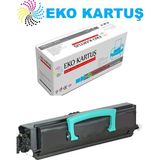 Eko Kartuş Lexmark E250-E350-E450 Siyah Muadil Toner