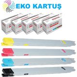 Eko Kartuş Samsung Multixpress C9201N CLT-809 Muadil Toner Toner 4 Renk Set