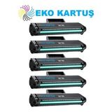 Eko Kartuş Samsung Xpress SL-M2070FW (111) 5’li Avantajlı Ekonomik Muadil Toner, (Siyah)