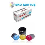 Eko Kartuş Xerox Phaser 6110MFP 6110 (106R01203-04-05-06) Set Muadil Toner