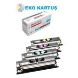 Eko Kartuş Xerox Phaser 6121N (106R01473-74-75-76) Set Muadil Toner