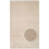 Eko Rugs Eko Halı Majesty MJ 04 Beige Düz Desenli El Emeği ile Özel Tezgahlarda Üretilen Yün Viskon Uşak Halı