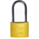 Eko Sarı Boyalı Uzun Kancalı Asma Kilit 50MM - Renkli
