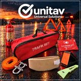 Eko Unitav Trafik ve Ilk Yardım Seti - Kırmızı
