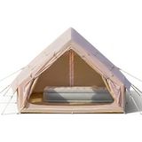EkoAlışverişDünyam 12 Kişilik 4 Mevsim Şişme Kamp Çadırı Su Geçirmez 210D Oxford Kumaş 12 M2 400X300X200 cm