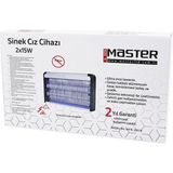 EkoAlışverişDünyam 2 Ledli Sinek Öldürücü Cız Cihazı 30WYAPIŞKANLI 47.5X9X5X29CM100M2 Etkinlik Alanı MTR-2X15Y (5510)