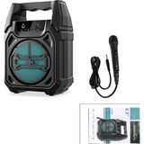 EkoAlışverişDünyam 6.5 Inc Bluetooth Wireless Mikrofonlu Hoparlör - Speaker USB Sarjlı Aux - Tf - USB PS-1283 (5510)