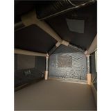 EkoAlışverişDünyam 6-8 Kişilik Tenteli Fresh&black Şişme Çadır (Baca Çıkışlı) 250X290X190CM
