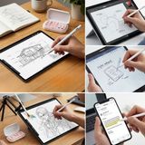 EkoAlışverişDünyam 6 Adet Farklı Uçlı Universal Dokunmatik Kalem Ucu – Tablet ve Telefon Uyumlu Stylus Pen Yedek Başlıkları (5510)