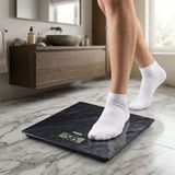 EkoAlışverişDünyam Dijital - Pilli Cam Banyo Baskülü LCD Ekran - Sıcaklık Göstergeli 180KG/50GR 26X26CM Sinbo SBS-4450 (5510)