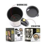 EkoAlışverişDünyam Karıştırıcı Özellikli Mikser Kupa Bardak Self Stirring Mug (5510)