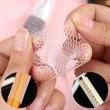 EkoAlışverişDünyam Makyaj Far Allık Kontür Eyeliner Fırça Malzemeleri Ürünleri Koruyucu File Kapak Örgü Kılıf Set 20LI (5510)