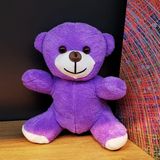 EkoAlışverişDünyam Mor Peluş Oyuncak Ayıcık