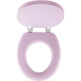 EkoAlışverişDünyam Pembe Yumuşak Klozet Kapak Büyük Puf 42X41 cm (5510)