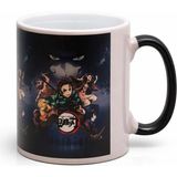 EkoAlışverişDünyam Porselen Renk Değiştiren Demon Slayer Kupa Bardak