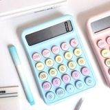 EkoAlışverişDünyam Runzon Renkli Hesap Makinesi Yuvarlak Uçlu 12 Hane Mavi RZ-822 (5510)