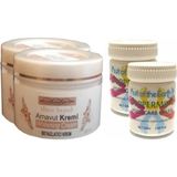 Ekobox Hintohu Three Brand 100ML Arnavut Aklıkkremi 2AD+FOOT Carecream 50ML Ayakbakımkremi Naneferahlığıve - Paket
