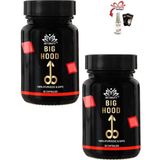 Ekobox Intımıfy Big Hood Erkekler Için Büyütücülü Takviye 30'lu x 2 Ad+Afrodizayn Masaj Yağı - 1 Paket