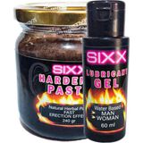 Ekobox Sixx Lubricant Kayganlaştırıcı Jel 60 ml Herbal Paste Doğal Macun 240 gr - 1 Paket