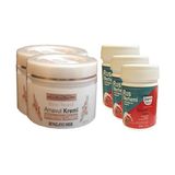 Ekobox Three Brand Vücut Kremi 100 ml Arnavut Kremi 2 Adet + Rus Merhemi 50 ml 3 Adet - 1Paket