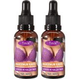 Ekobox Timilk Maxcuve 2 Adet Kadınların Göğüslerine Özel Tasarlanmış Içerikli Günlük Masaj Yağı 30ML - Gizli