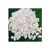 Ekodoğa Beyaz Dolomit Taş 25 Kg 1,5-2,5 Cm Dere Çakıl Taşı Bahçe Süs Taşı Saksı Teraryum Taşı Akvaryum Taşı