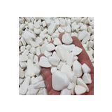 Ekodoğa Beyaz Dolomit Taş 5 Kg 1,5-2,5 Cm Dere Çakıl Taşı Bahçe Süs Taşı Saksı Teraryum Taşı Akvaryum Taşı