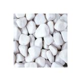 Ekodoğa Beyaz Dolomit Taş 5 Kg 2-4 Cm Dere Çakıl Taşı Bahçe Süs Taşı Saksı Teraryum Taşı Akvaryum 20no. 4-5