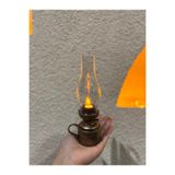 Ekodoğa Dekoratif Işıklı Gaz Lambası Nostaljik Gaz Lambası Hediyelik Eşya Süs Gaz Lambası