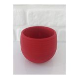 Ekodoğa Elvan Saksı 0 55 Lt 5 Adet Parlak Kırmızı Renkli Kaktüs Saksısı Plastik,888088805