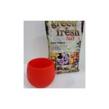 Ekodoğa Elvan Saksı 0 55 Lt 9 6X9 Cm Alana 3 Litre Torf Hediye Renkli Plastik Gri,85412468