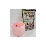 Ekodoğa Elvan Saksı 1,30 Lt 13X12,5Cm Saksı Alana 3 Litre Torf Hediye