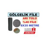 Ekodoğa Gölgelik File 8X35 M 40'Lık Arı Tülü Koruma Filesi Çit Bahçe Bitki