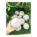 Ekodoğa Granit Dolomit Taş 10 Kg 6 Cm Siyah Beyaz Dekoratif Bahçe Taşı Dekor