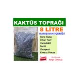Ekodoğa Kaktüs Toprağı 8 Lt 6 Karışım Sukulent Aloe Vera Lithops Teraryum