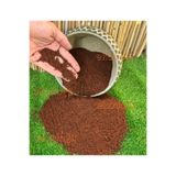 Ekodoğa Kırmızı Pomza Kumu 5 kg İnce Taşı 0-3 mm Volkanik Cürüf Ponza Lav Kırığı