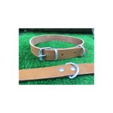 Ekodoğa Köpek Tasması 60 Cm Deri Köpek Tasması Çapı 13-15 Cm Kahverengi Köpek Tasma