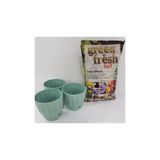 Ekodoğa Papatya Saksı 3 Adet 0,7 Lt 11,5X11 Cm Saksı