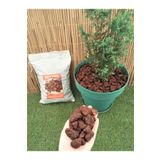 Ekodoğa Pomza Taşı 3 Lt 1-2 Cm Dekoratif Pomza Taşı Kırmızı Pomza Tarım Pomzası Lav Taşı Cüruf Ponza