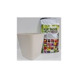 Ekodoğa Safir Saksı 8 Lt 23 5X22 Cm Alana 10 Litre Torf Hediye Renkli Plastik Çiçek