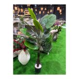 Ekodoğa Salon Palmiyesi Yapay Ağaç, 150 cm, Yeşil, Yapay Bitki Dekorasyon