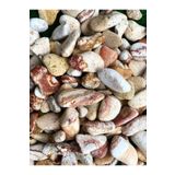 Ekodoğa Sarı Çizgili Dolomit Taş 20 Kg 1,5-2,5 Cm Bahçe Taşı Süs Taşı Akvaryum Taşı