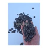 Ekodoğa Siyah Pomza Taşı 10 lt 1-2,5 cm Gri Pomza Taşı Kırığı Cüruf Bahçe Süs Taşı Ponza
